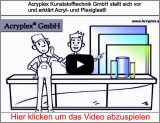 Wir erklären den Unterschied von Plexiglas und Acrylglas und die Möglichkeiten von Acryplex